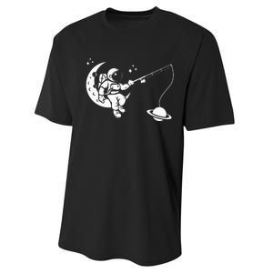 Astronaut Moon Planets Astronomy Space Ship Gift Performance Sprint T-Shirt