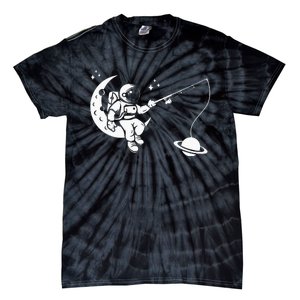 Astronaut Moon Planets Astronomy Space Ship Gift Tie-Dye T-Shirt