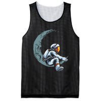 Astronaut Moon Projector Astronomy Telescope Stargazing Mesh Reversible Basketball Jersey Tank