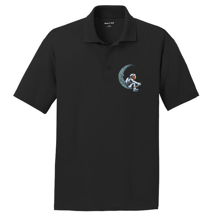 Astronaut Moon Projector Astronomy Telescope Stargazing PosiCharge RacerMesh Polo