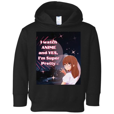 Anime & Manga Pretty Watch Anime Pink Toddler Hoodie