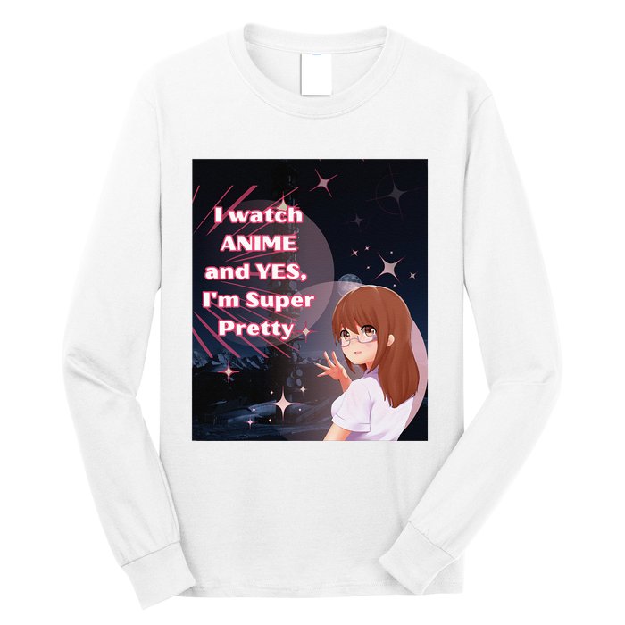 Anime & Manga Pretty Watch Anime Pink Long Sleeve Shirt