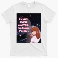 Anime & Manga Pretty Watch Anime Pink T-Shirt