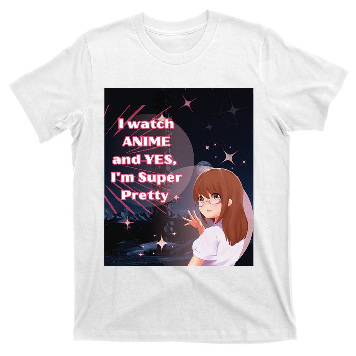 Anime & Manga Pretty Watch Anime Pink T-Shirt