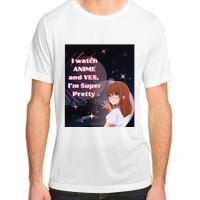 Anime & Manga Pretty Watch Anime Pink Adult ChromaSoft Performance T-Shirt