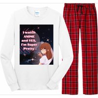 Anime & Manga Pretty Watch Anime Pink Long Sleeve Pajama Set