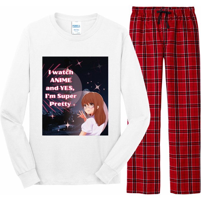 Anime & Manga Pretty Watch Anime Pink Long Sleeve Pajama Set