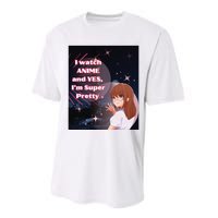 Anime & Manga Pretty Watch Anime Pink Performance Sprint T-Shirt