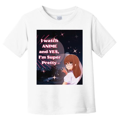 Anime & Manga Pretty Watch Anime Pink Toddler T-Shirt