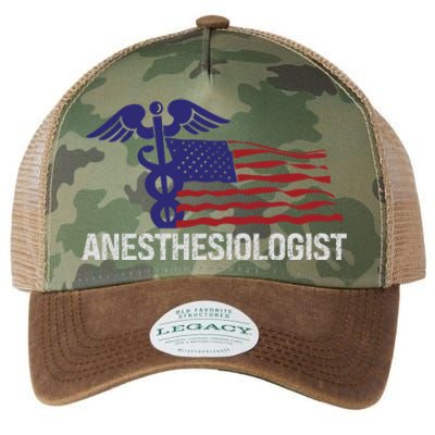 Anesthesiologist Medical Practioner Health Care Gift Legacy Tie Dye Trucker Hat