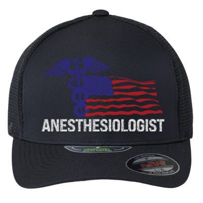 Anesthesiologist Medical Practioner Health Care Gift Flexfit Unipanel Trucker Cap