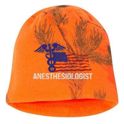 Anesthesiologist Medical Practioner Health Care Gift Kati - Camo Knit Beanie