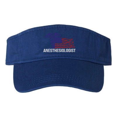 Anesthesiologist Medical Practioner Health Care Gift Valucap Bio-Washed Visor