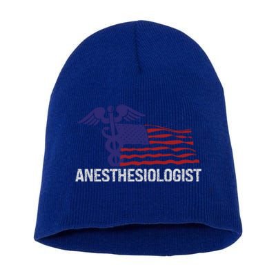 Anesthesiologist Medical Practioner Health Care Gift Short Acrylic Beanie