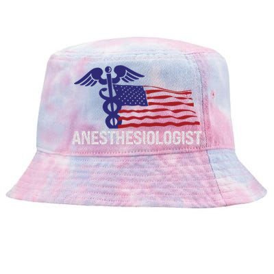 Anesthesiologist Medical Practioner Health Care Gift Tie-Dyed Bucket Hat