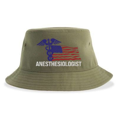 Anesthesiologist Medical Practioner Health Care Gift Sustainable Bucket Hat