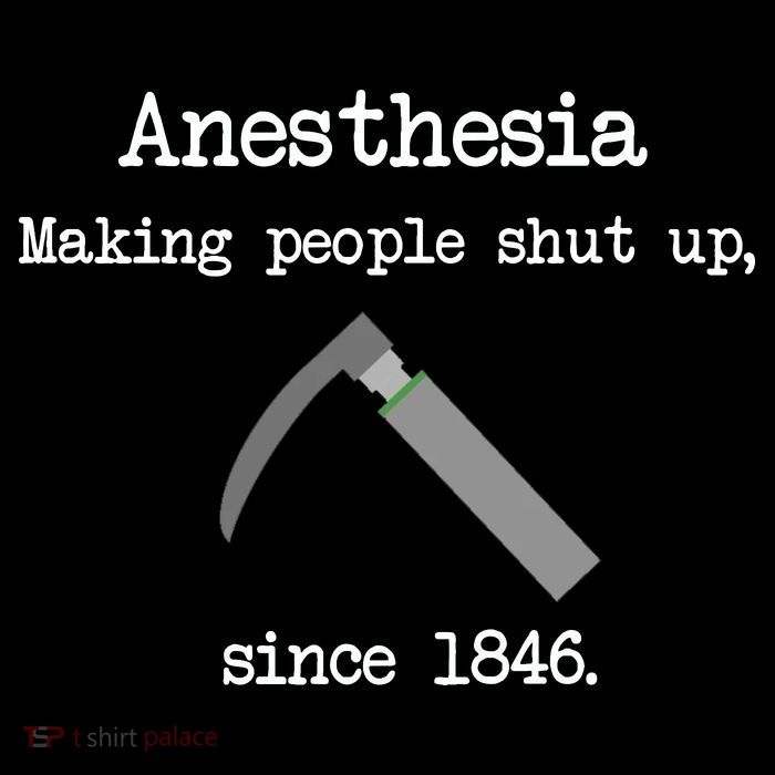 Anesthesia Making People Shut Up Since 1846 7-Panel Snapback Hat
