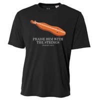 Appalachian Music Praise Him With The Strings Dulcimer Cooling Performance Crew T-Shirt