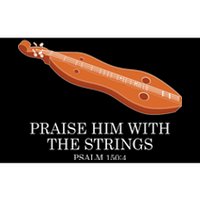 Appalachian Music Praise Him With The Strings Dulcimer Bumper Sticker