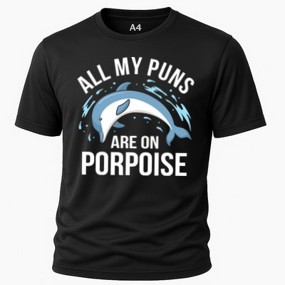 All My Puns Are On Porpoise Dolphin Sea Graphic Meaningful Gift Performance Shirt