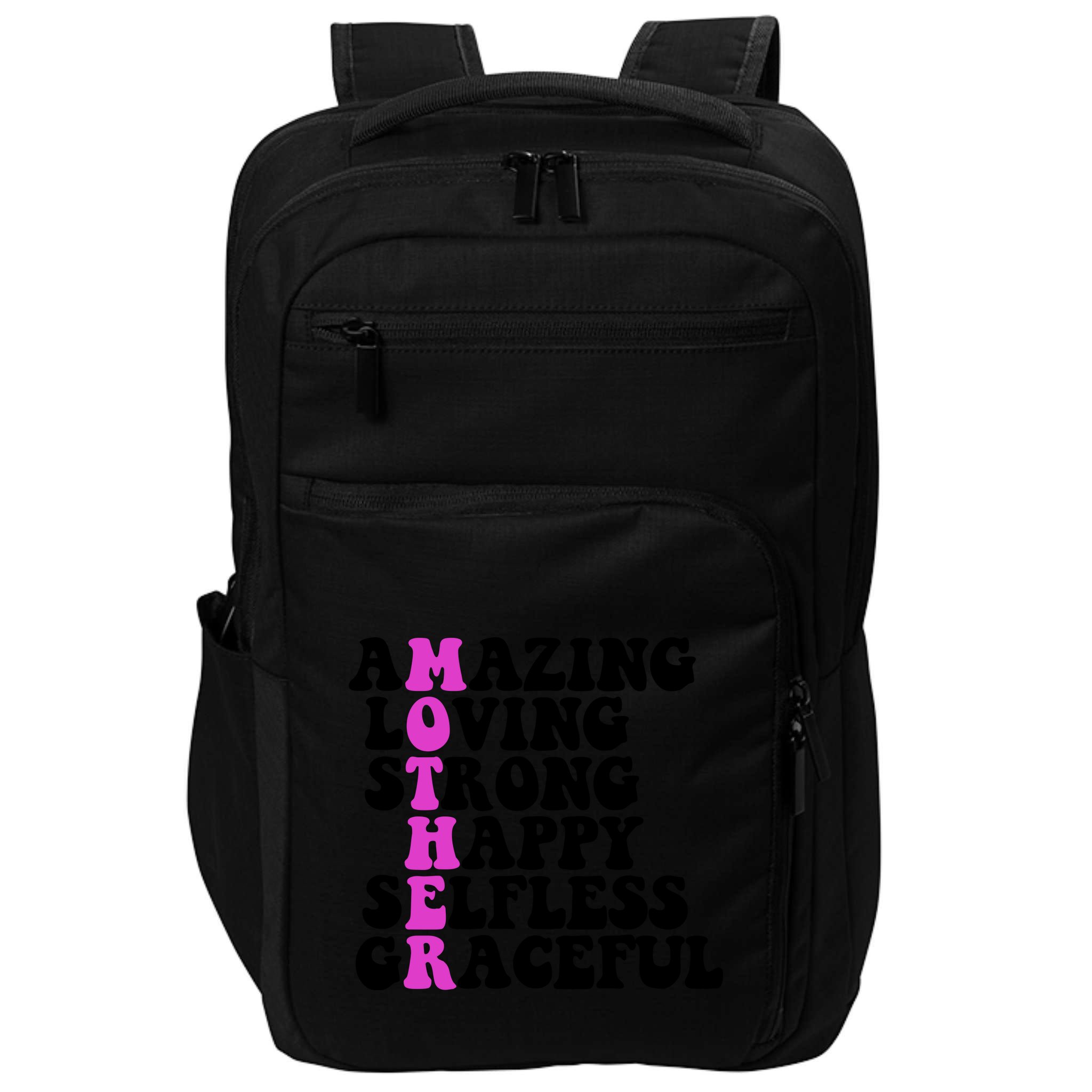 Amazing Mother Quote Cute Gift Impact Tech Backpack