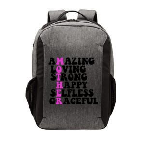 Amazing Mother Quote Cute Gift Vector Backpack