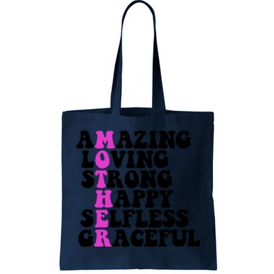 Amazing Mother Quote Cute Gift Tote Bag