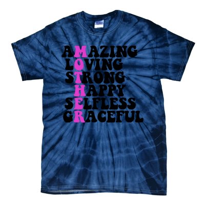 Amazing Mother Quote Cute Gift Tie-Dye T-Shirt