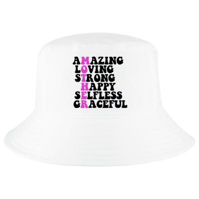 Amazing Mother Quote Cute Gift Cool Comfort Performance Bucket Hat