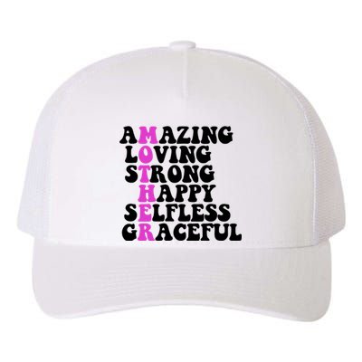 Amazing Mother Quote Cute Gift Yupoong Adult 5-Panel Trucker Hat