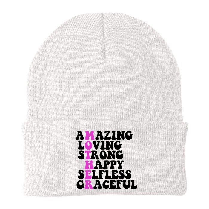 Amazing Mother Quote Cute Gift Knit Cap Winter Beanie