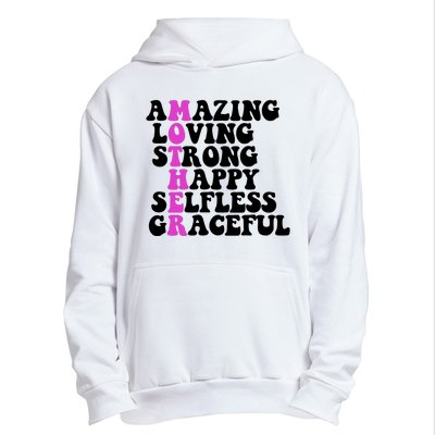 Amazing Mother Quote Cute Gift Urban Pullover Hoodie