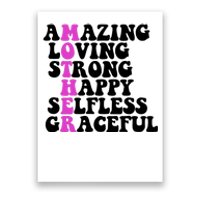 Amazing Mother Quote Cute Gift Poster