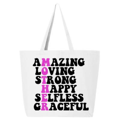 Amazing Mother Quote Cute Gift 25L Jumbo Tote