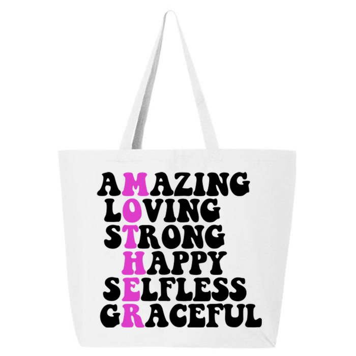 Amazing Mother Quote Cute Gift 25L Jumbo Tote