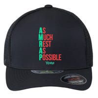 As Much Rest As Possible Amrap Funny Fit2serve Flexfit Unipanel Trucker Cap