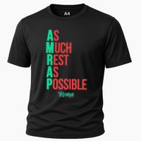 As Much Rest As Possible Amrap Funny Fit2serve Performance Shirt