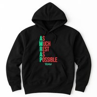 As Much Rest As Possible Amrap Funny Fit2serve Hoodie