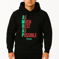 As Much Rest As Possible Amrap Funny Fit2serve Hoodie