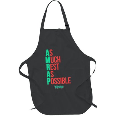 As Much Rest As Possible Amrap Funny Fit2serve Apron