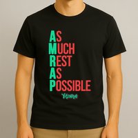 As Much Rest As Possible Amrap Funny Fit2serve T-Shirt