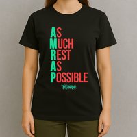 As Much Rest As Possible Amrap Funny Fit2serve T-Shirt