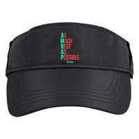 As Much Rest As Possible Amrap Funny Fit2serve Adult Drive Performance Visor