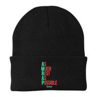 As Much Rest As Possible Amrap Funny Fit2serve Beanie