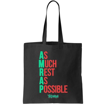 As Much Rest As Possible Amrap Funny Fit2serve Bag