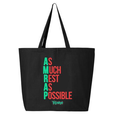 As Much Rest As Possible Amrap Funny Fit2serve 25L Jumbo Tote