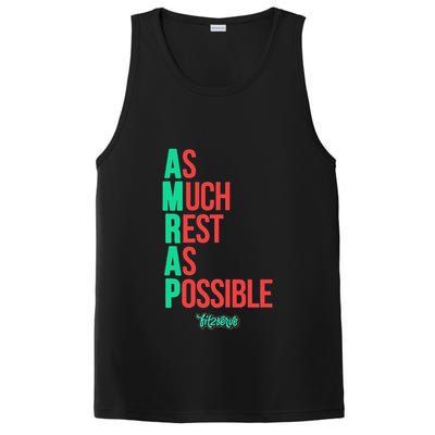 As Much Rest As Possible Amrap Funny Fit2serve PosiCharge Competitor Tank