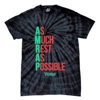 As Much Rest As Possible Amrap Funny Fit2serve Tie-Dye T-Shirt
