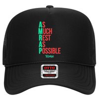 As Much Rest As Possible Amrap Funny Fit2serve Trucker Hat