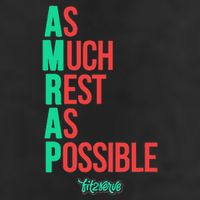 As Much Rest As Possible Amrap Funny Fit2serve Trucker Hat